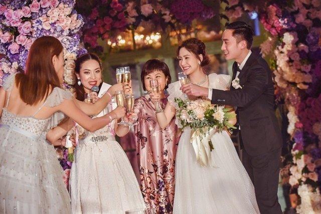 阿娇自曝还未领证，那场婚礼就是一个派对