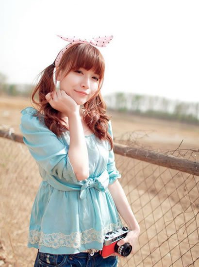 柔柔女孩色彩,夏天正在来的路上