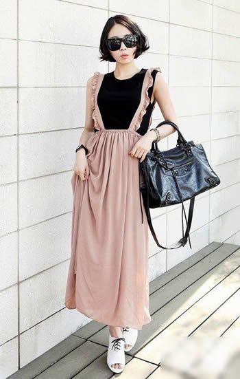 韩式混搭风 轻松搭出明星味