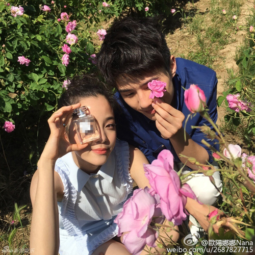 刘昊然女朋友欧阳娜娜为什么辍学漫步法国南部