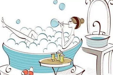 不同的水温洗澡是有区别的，养生的效果也是不同的