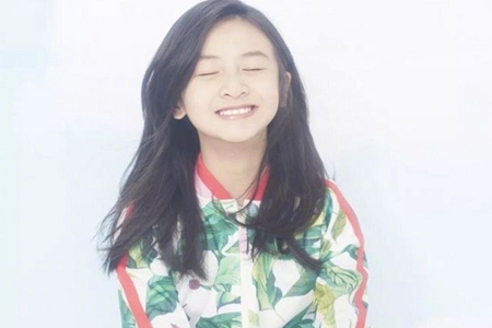 森碟女神快一米七了,网友惊呆:隐隐有小淑女模样!