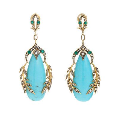 MM最爱 十款纯美蓝色耳饰