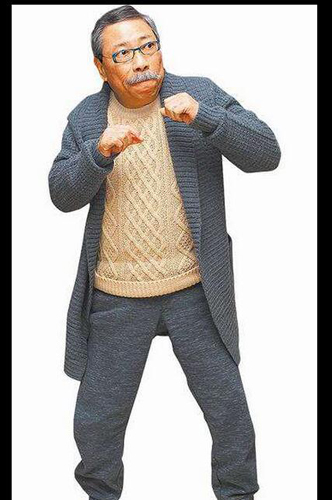 香港电影黑社会演员陈松勇黑老大