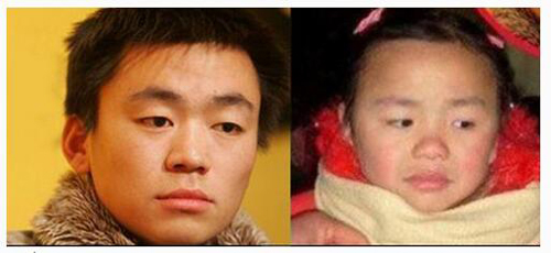 看小孩撞脸明星对比照大全集