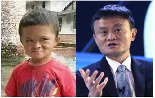 看小孩撞脸明星对比照大全集
