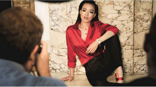 舒淇游轮女神现场