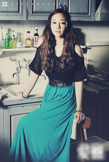 完美演绎80后潮女气质