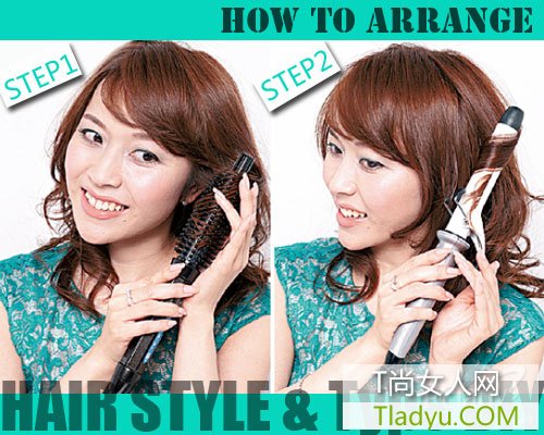 媲美千元烫发 甜美风名媛风卷发随心换