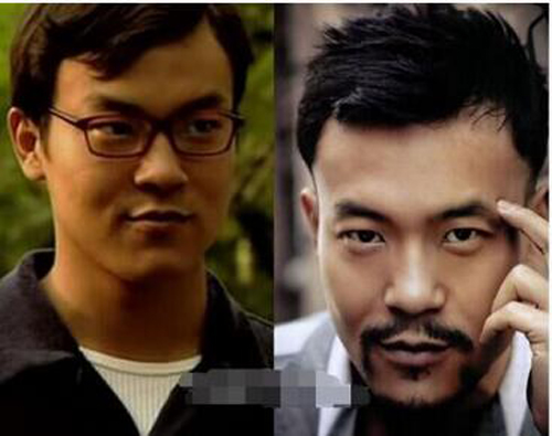 丑男变帅哥前后对比照