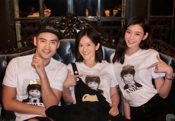 谢娜怀孕后首晒正面照