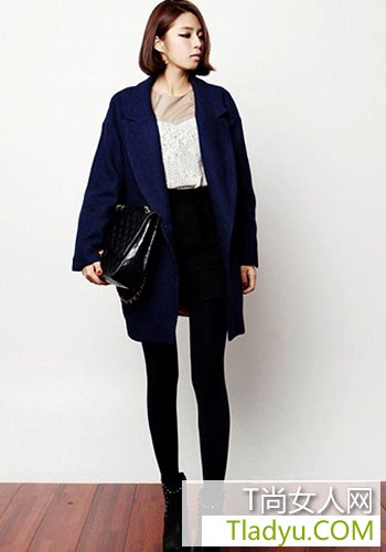 西装大衣 巧搭今冬做个潇洒小姐