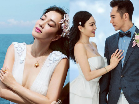 钟丽缇张伦硕差几岁？钟丽缇京剧婚纱照美哭