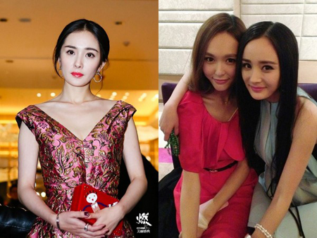 杨幂唐嫣中国好闺蜜 唐嫣代杨幂领奖力挺8年闺蜜