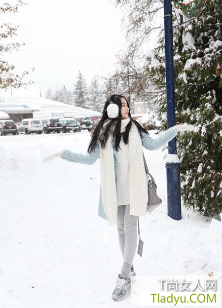 圣诞雪天穿出小骨架！保暖不臃肿
