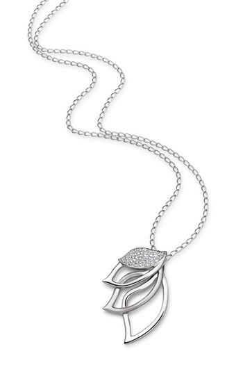 优雅和现代感并低调不失华丽的铂金首饰