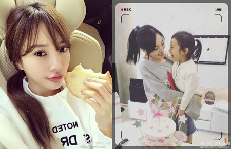 李小璐撞脸baby惊呆网友 李小璐整容前后照片对比