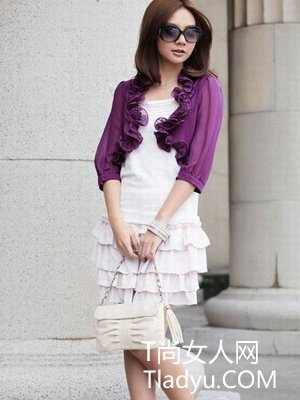 短裙修饰着装 帮女孩告别小粗腿