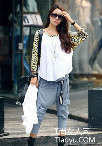 韩妞T恤潮搭 秀出夏日潮范儿