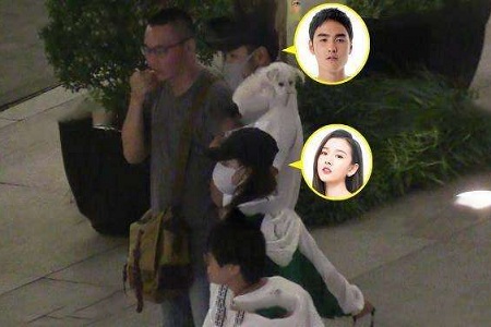 宋祖儿深夜密会阮经天，宋祖儿卖萌撒娇引人注目