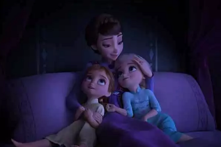 《冰雪奇缘2》上映倒计时,绝美姐妹Slay全场