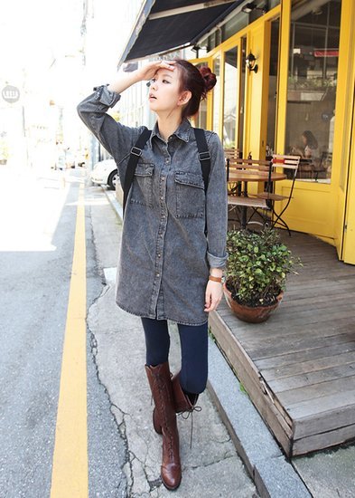 牛仔衬衫 夏装 新季实用混搭 