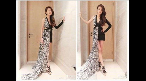 安以轩半身图片大全