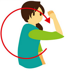 肩颈酸痛自我按摩法