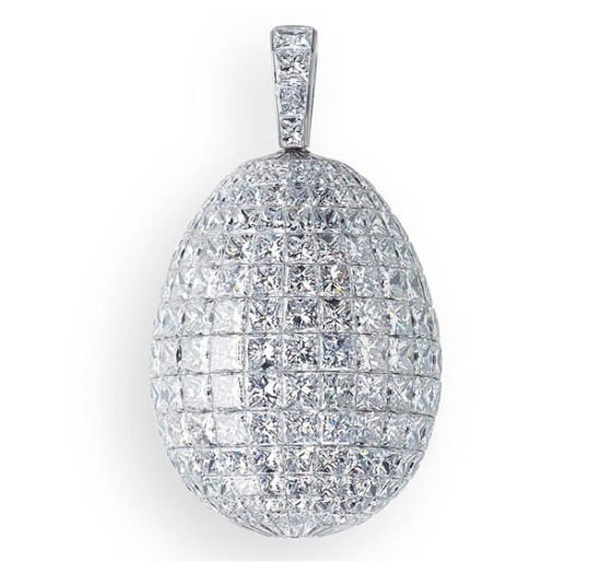 纯白Fabergé复活蛋 纯白Fabergé复活蛋