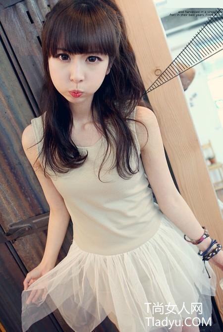 甜美可爱裙 女人天生有个公主梦