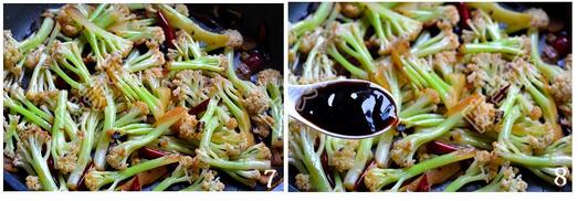 家常素炒菜花的做法大全