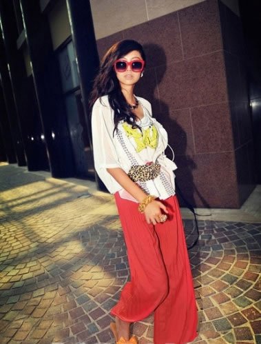 辛辣给力潮搭妞 挑战性感时尚欧美街头