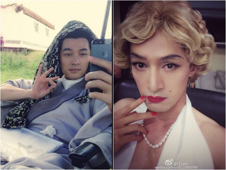 胡歌琅琊榜自拍照自说我才是女主角