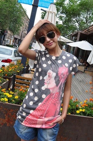 连身裤MM酷夏约会波点装