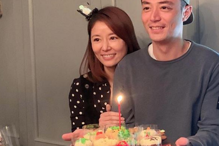 林心如为霍建华庆生画面有点甜,甜蜜对视恩爱溢出屏幕