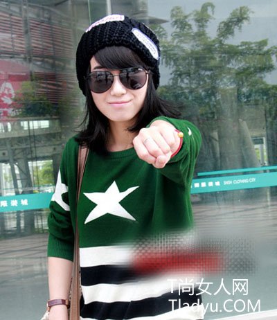 全球风摩潮流 韩式小女人中长发发型