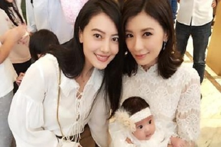 娱乐圈神仙姐妹真友谊,爆贾静雯是高圆圆女儿干妈