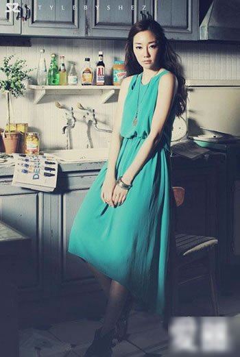 完美演绎80后潮女气质