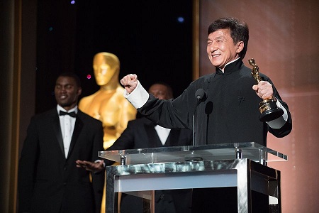 奥斯卡终身成就奖, 成龙:我是中国人!