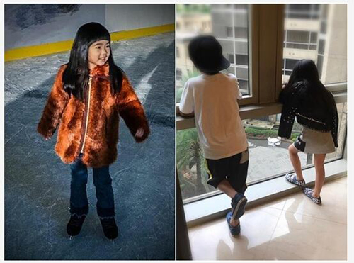 曹格女儿grace最新照片变漂亮