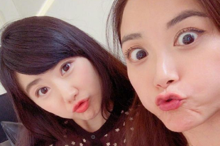 福原爱晒大姑子照片,皮肤光滑身材火辣,网友表示爱了