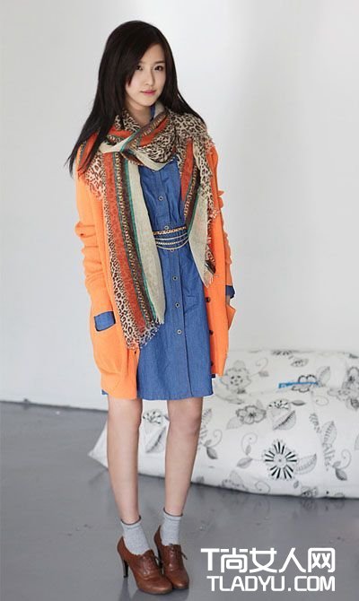 魅力柔情丝巾 郊游化身气质小仙女