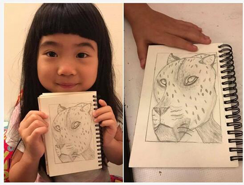 曹格女儿grace最新照片变漂亮