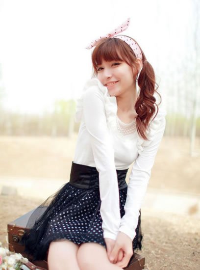 柔柔女孩色彩,夏天正在来的路上