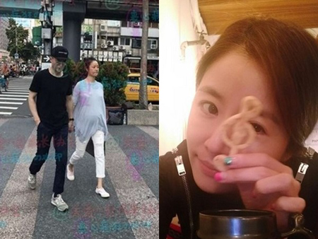 林心如晒孕肚照后删除 林心如秒删照片原因