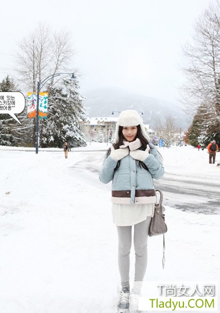 圣诞雪天穿出小骨架！保暖不臃肿