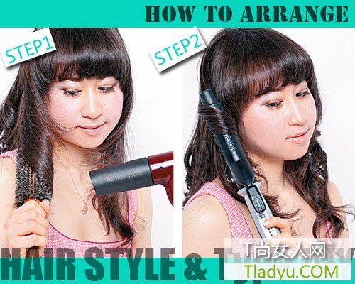 媲美千元烫发 甜美风名媛风卷发随心换