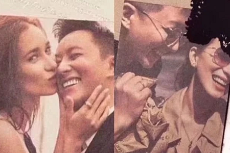 韩庚卢靖姗婚期将近,女方甜蜜探班疑商讨婚礼事宜