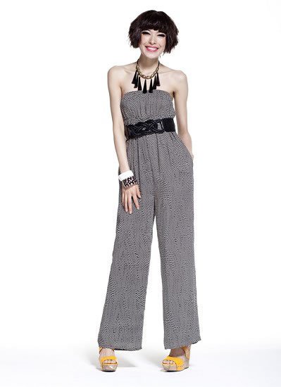 时髦连体裤 打造初夏完美造型