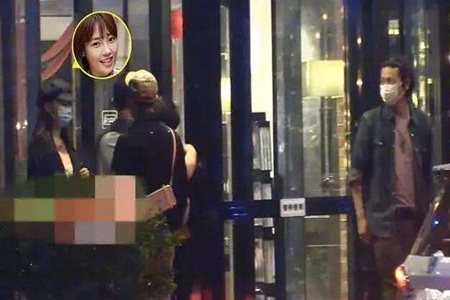 白百何疑似新恋情,白百何与神秘男同框吃饭陪儿子